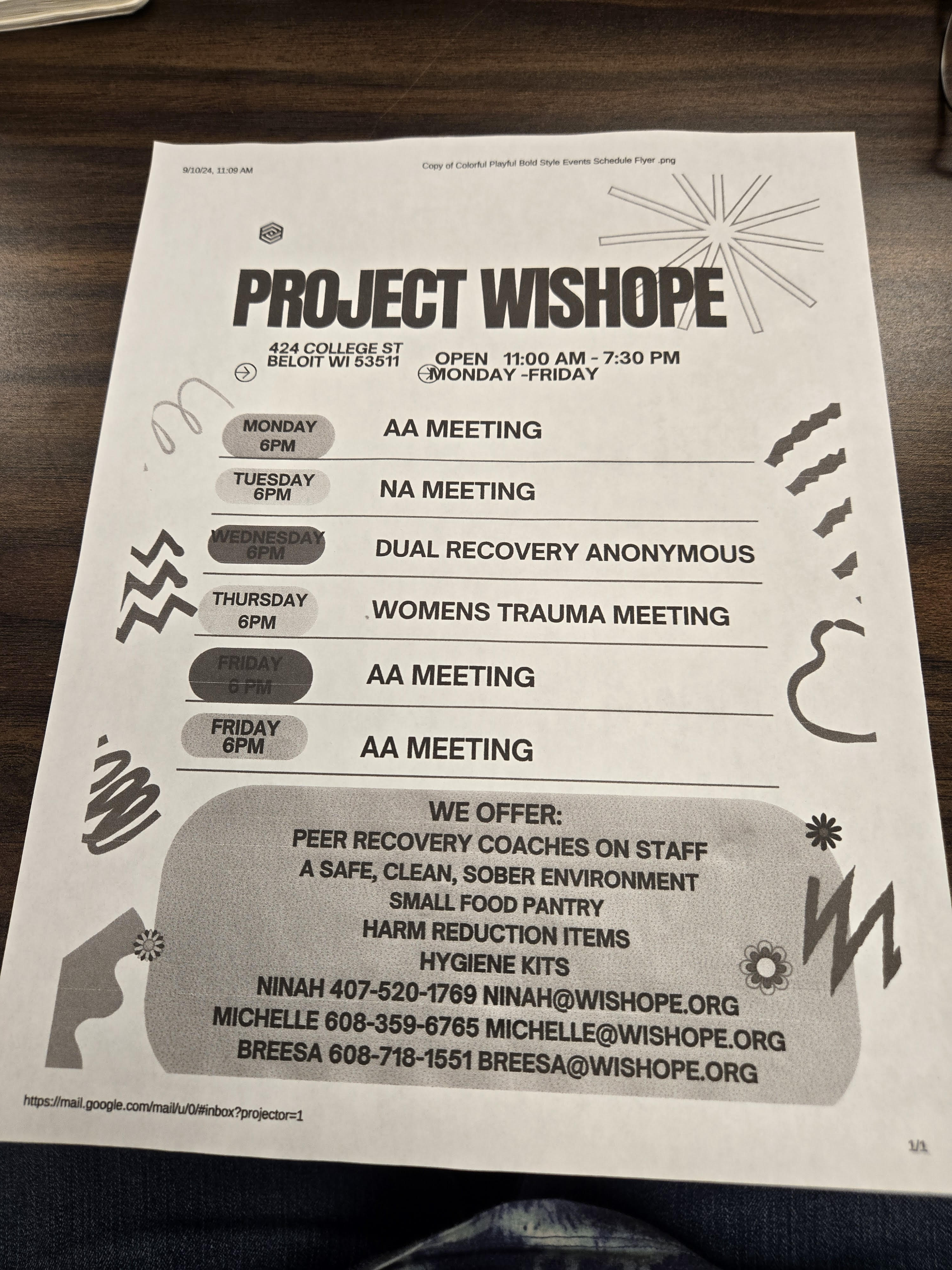 Project WisHope in Beloit